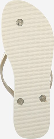 Tongs 'Slim' HAVAIANAS en beige