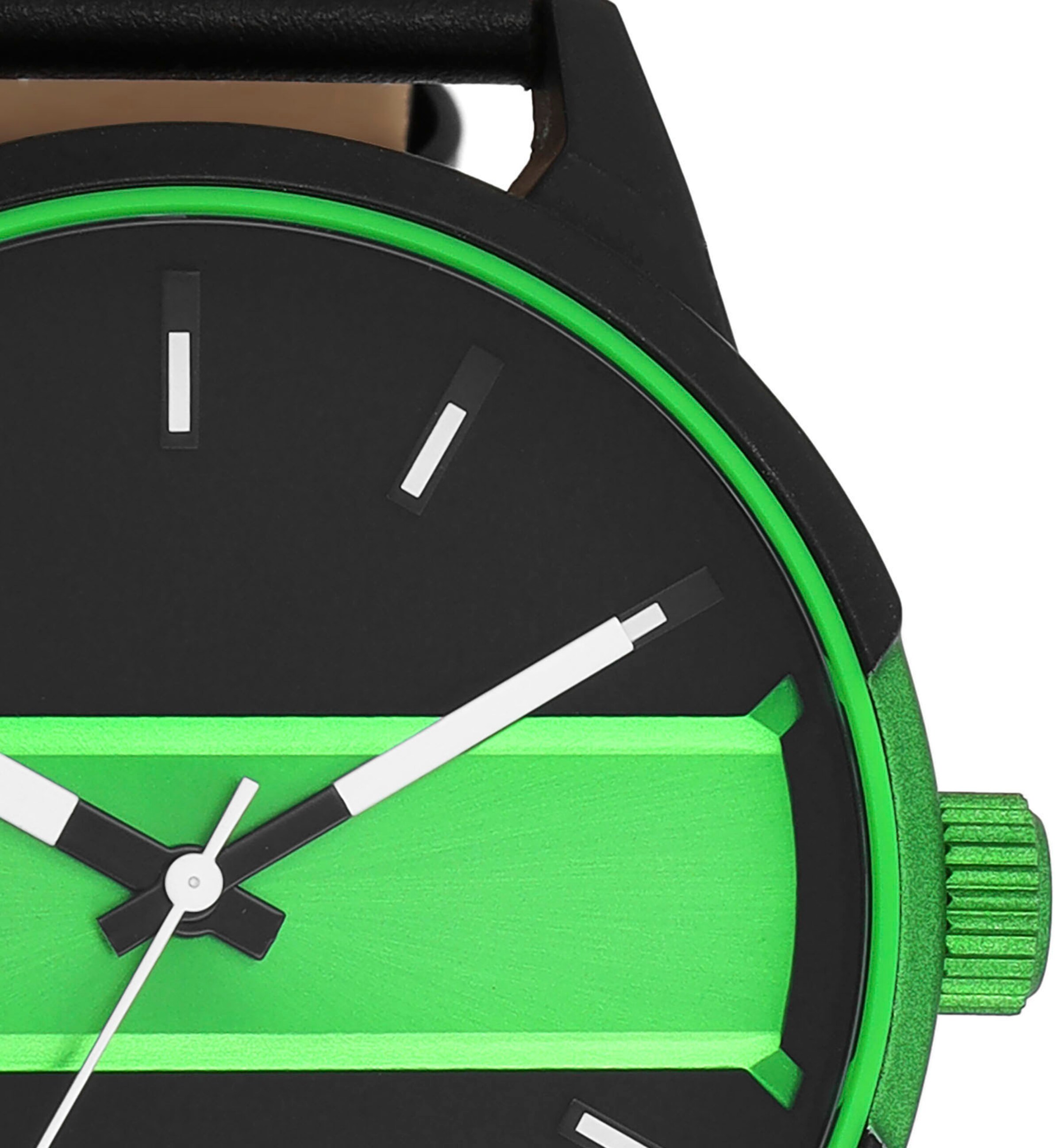 OOZOO Uhr in Schwarz