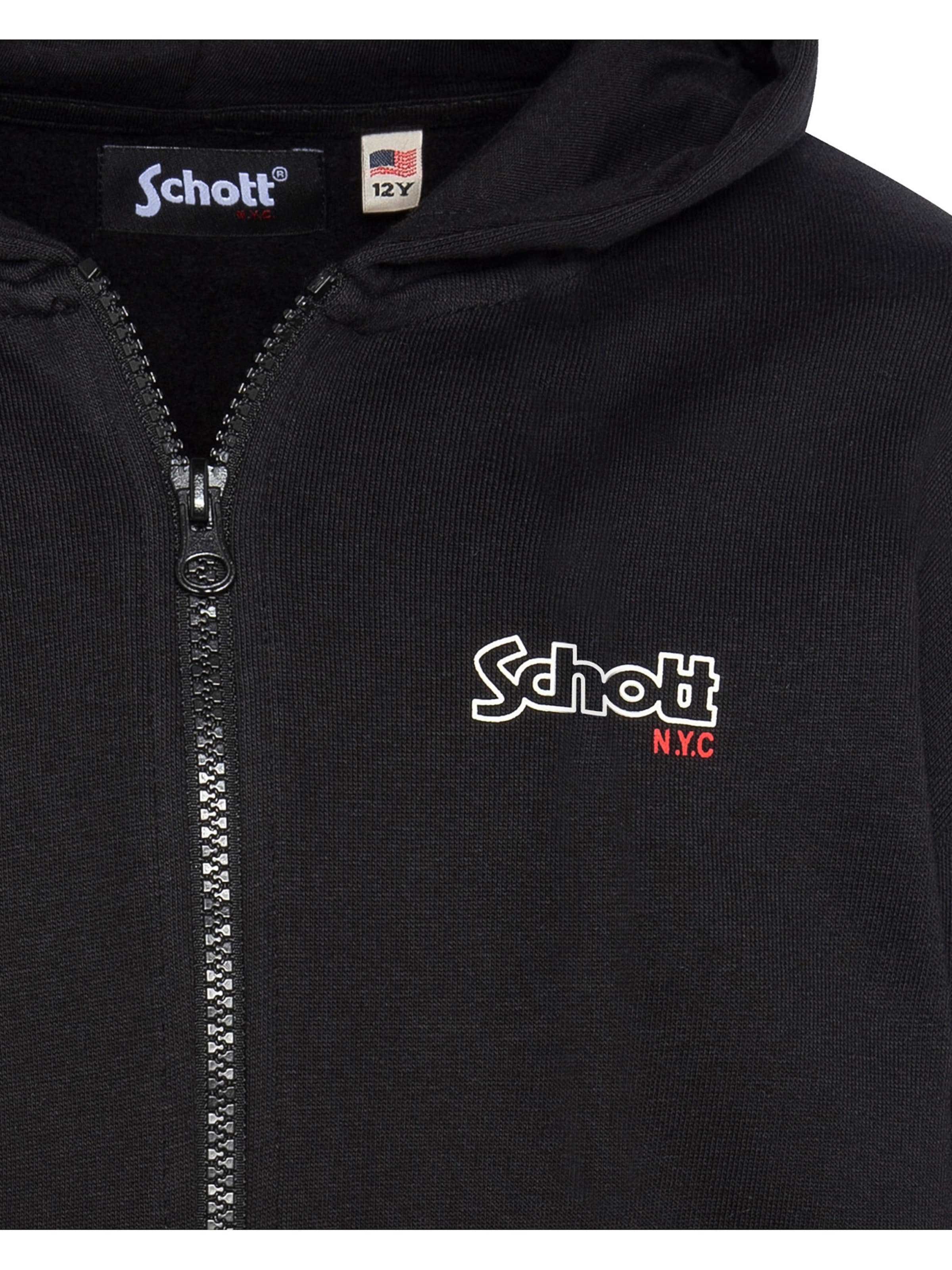 Sweat Schott NYC en noir