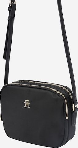 TOMMY HILFIGER Crossbody bag 'Poppy' in Black: front