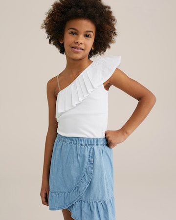 WE Fashion Shirt in White: front