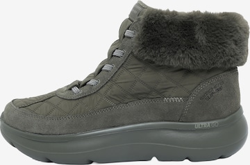 SKECHERS Schnürstiefelette 'ON-THE-GO ENCORE - MAISIE' in Grün: Vorderseite