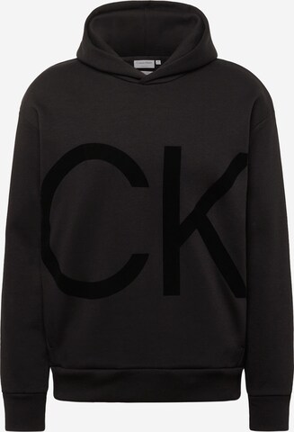 Calvin Klein Sweatshirt in Black: front