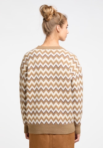 usha FESTIVAL Sweater 'Rakata' in Brown