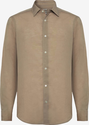 Boggi Milano Button Up Shirt in Dark beige, Item view