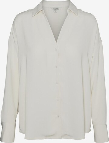 VERO MODA Bluse 'Giselle' i grå: forside