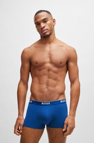 BOSS Шорты Боксеры 'Power' в Синий: спереди