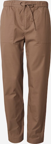 ABOUT YOU x Kevin Trapp Regular Pants 'Lio' in Brown: front