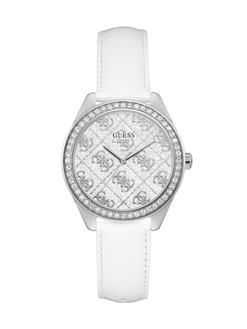 GUESS Analoog horloge 'Sugar' in Wit: voorkant