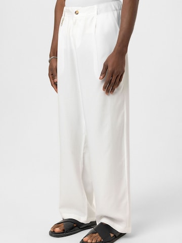 Loosefit Pantalon Dandalo en blanc