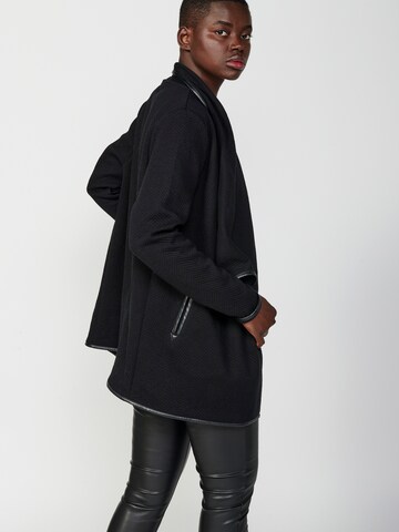 KOROSHI Sweatjacke in Schwarz