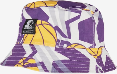 Starter Black Label Hat in Yellow / Grey / Purple / White, Item view