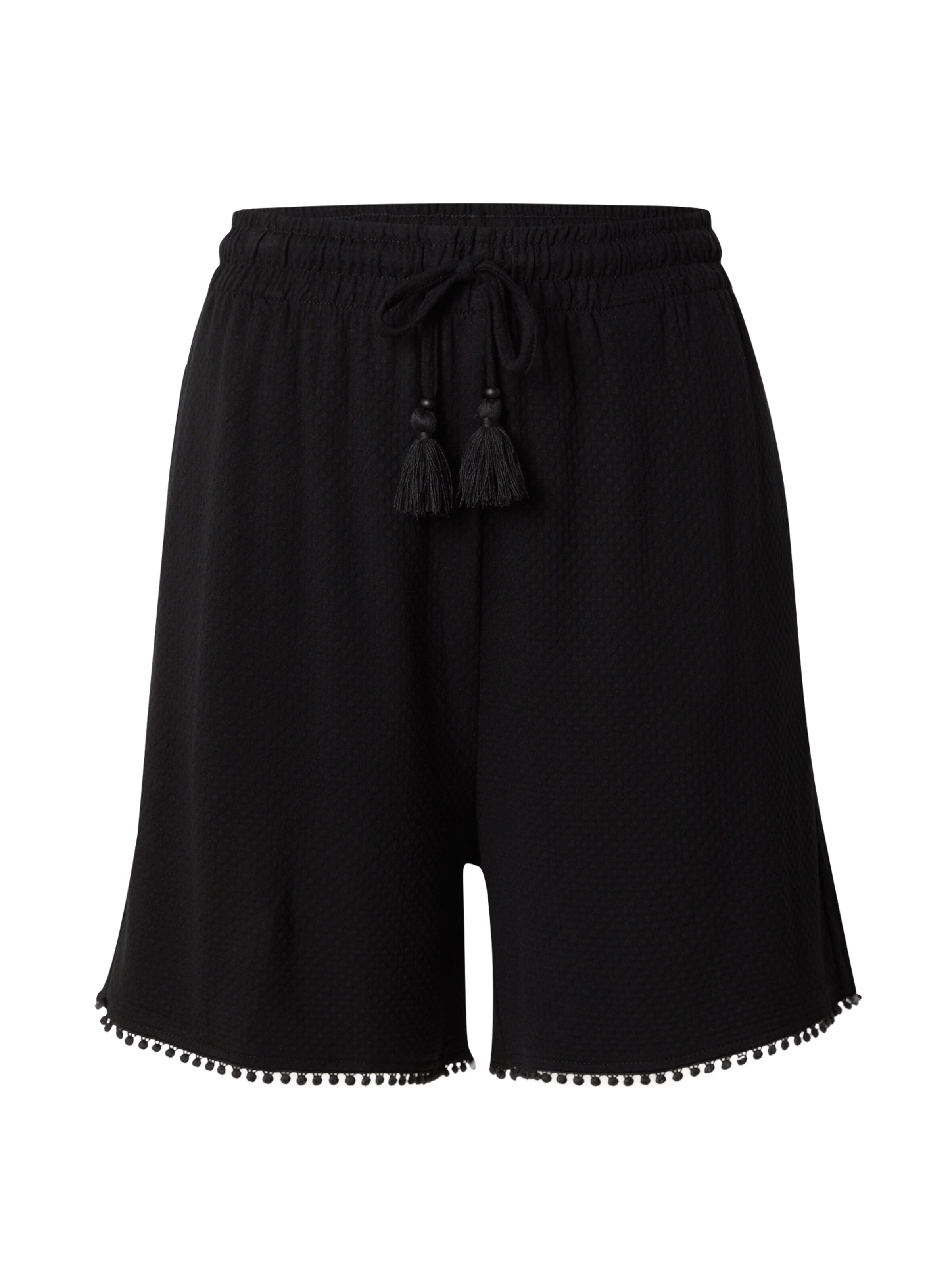 Ragwear Loose fit Pants 'Aniko' in Black: front