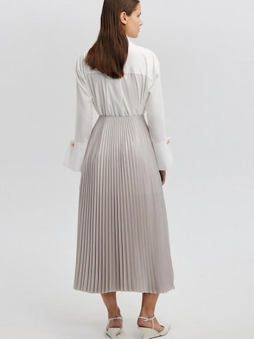 Jupe 'Pleated Skirt' Touché Privé en gris