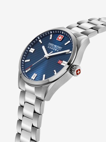 SWISS MILITARY HANOWA Analoog horloge 'ROADRUNNER' in Blauw