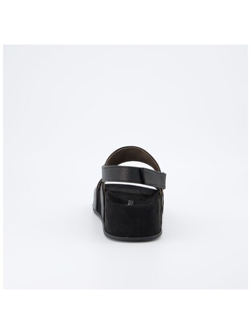 Paul Green Sandale in Schwarz