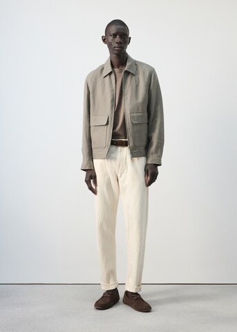 MANGO MAN Between-Season Jacket 'Arturo' in Green