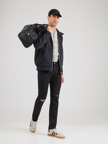 Veste de survêtement Vintage Industries en noir