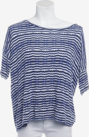 Velvet Top & Shirt in S in Blue: front