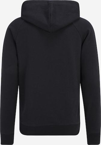 UNDER ARMOUR Athletic Sweatshirt in Black