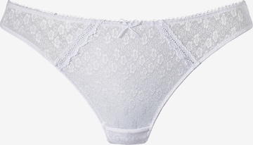 VIVANCE Thong in White: front