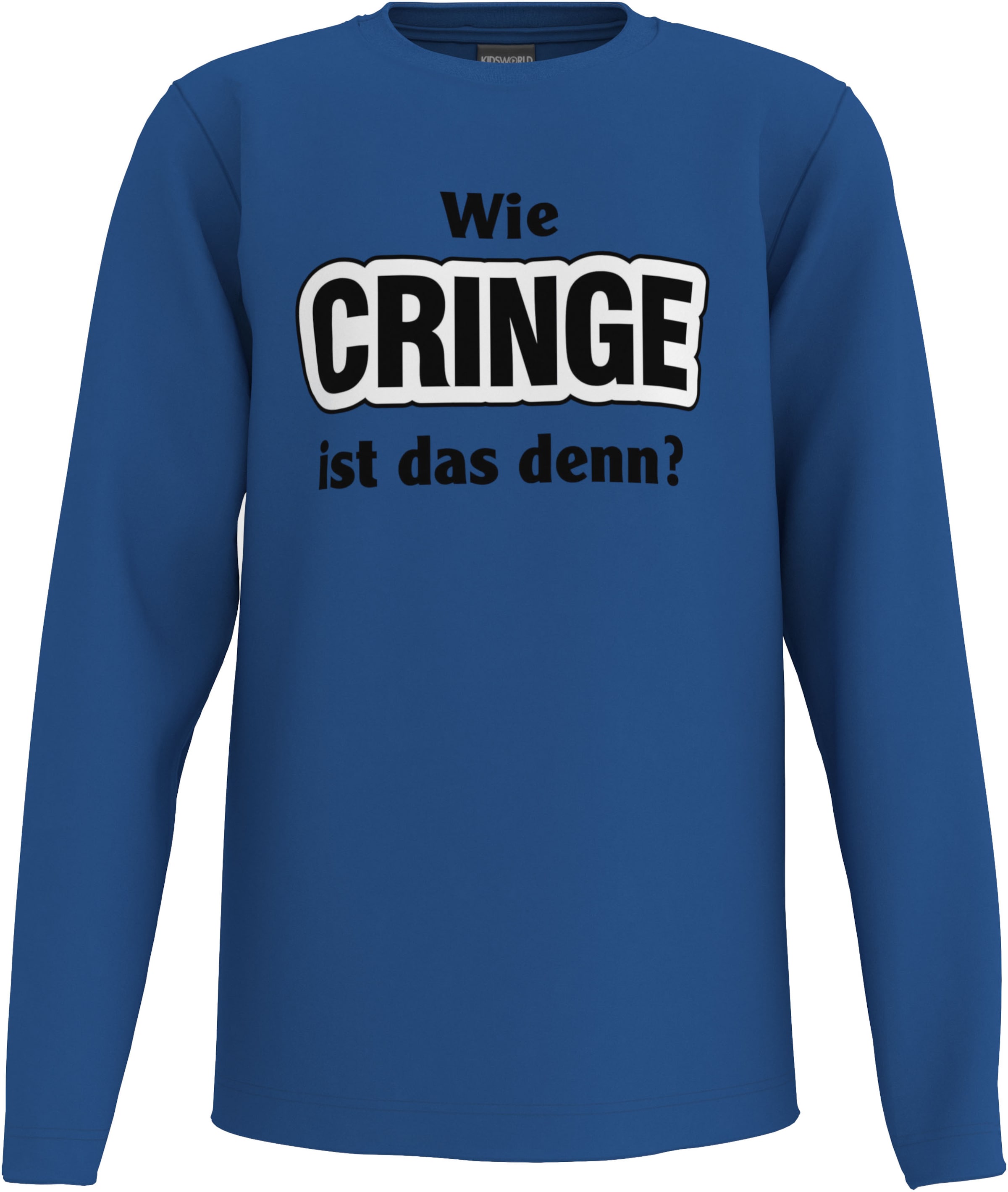 Kidsworld Shirt in Blau: Vorderseite