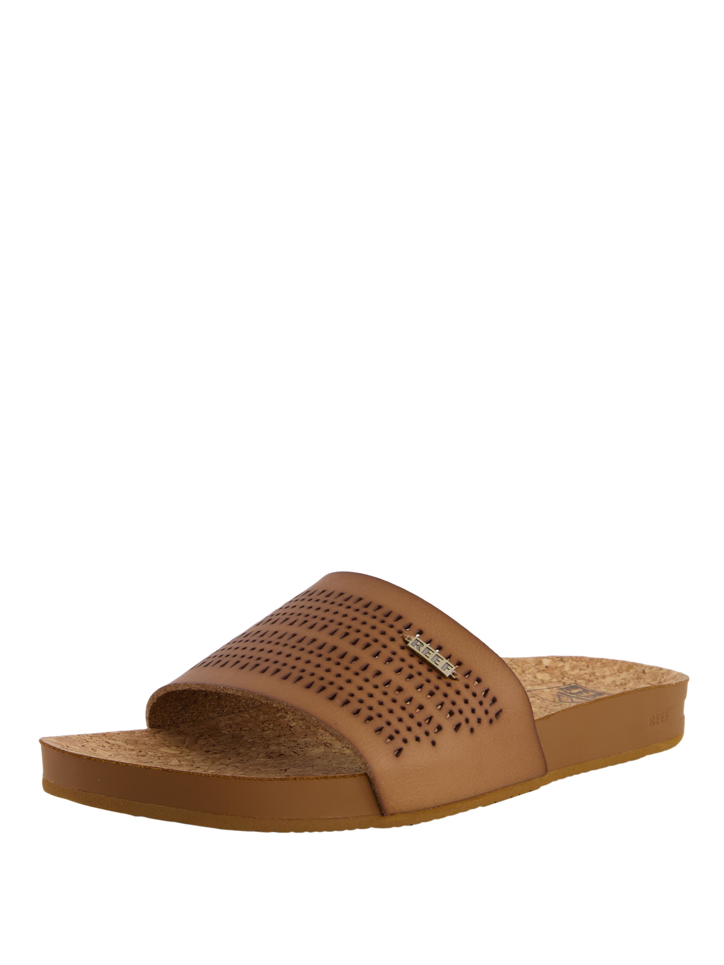 REEF Strand-/badschoen 'Cushion Scout' in Bruin: voorkant