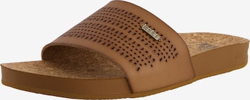 REEF Beach & Pool Shoes 'Cushion Scout' in Brown: front