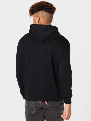 LEVI'S ®Sweater majica 'LSE T3 Graphic Hoodie' - crna boja