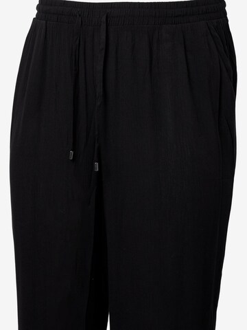 Zizzi - Loosefit Pantalón 'Wisma' en negro