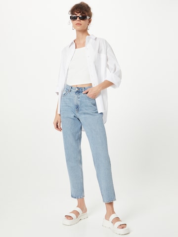 Monki Loosefit Jeans in Blau