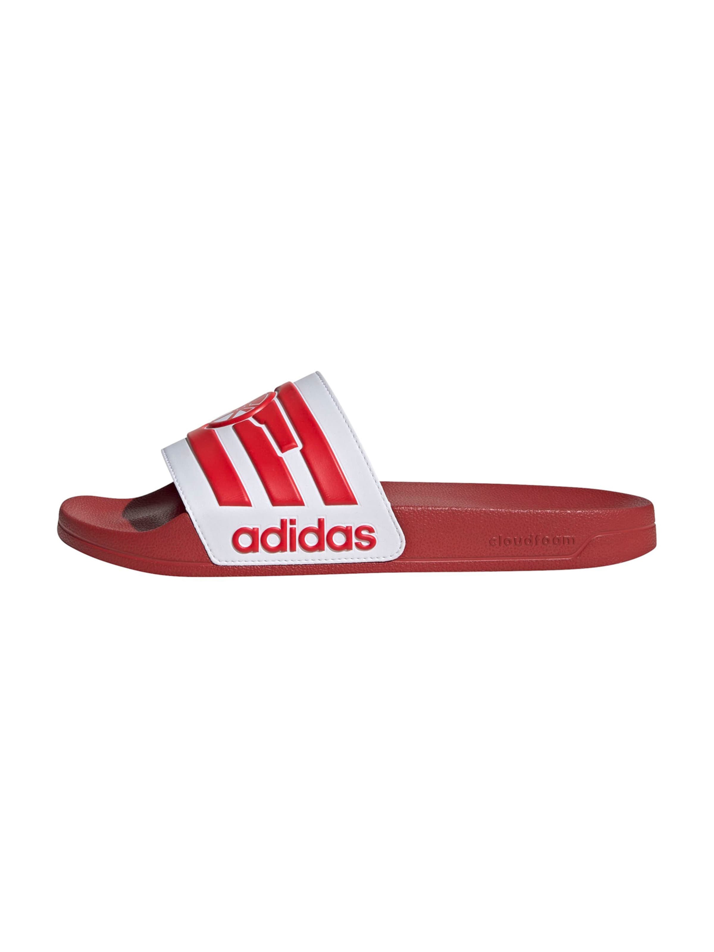 ADIDAS SPORTSWEAR Σαγιονάρα 'ADILETTE Arsenal' σε κόκκινο: μπροστά