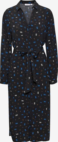 Robe SAINT TROPEZ en noir : devant