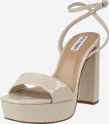 Sandales STEVE MADDEN en beige : devant