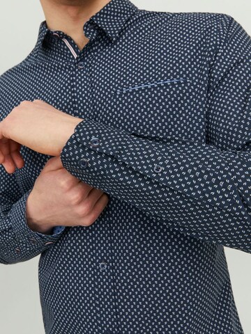 JACK & JONES - Ajuste estrecho Camisa 'JJERemy' en azul