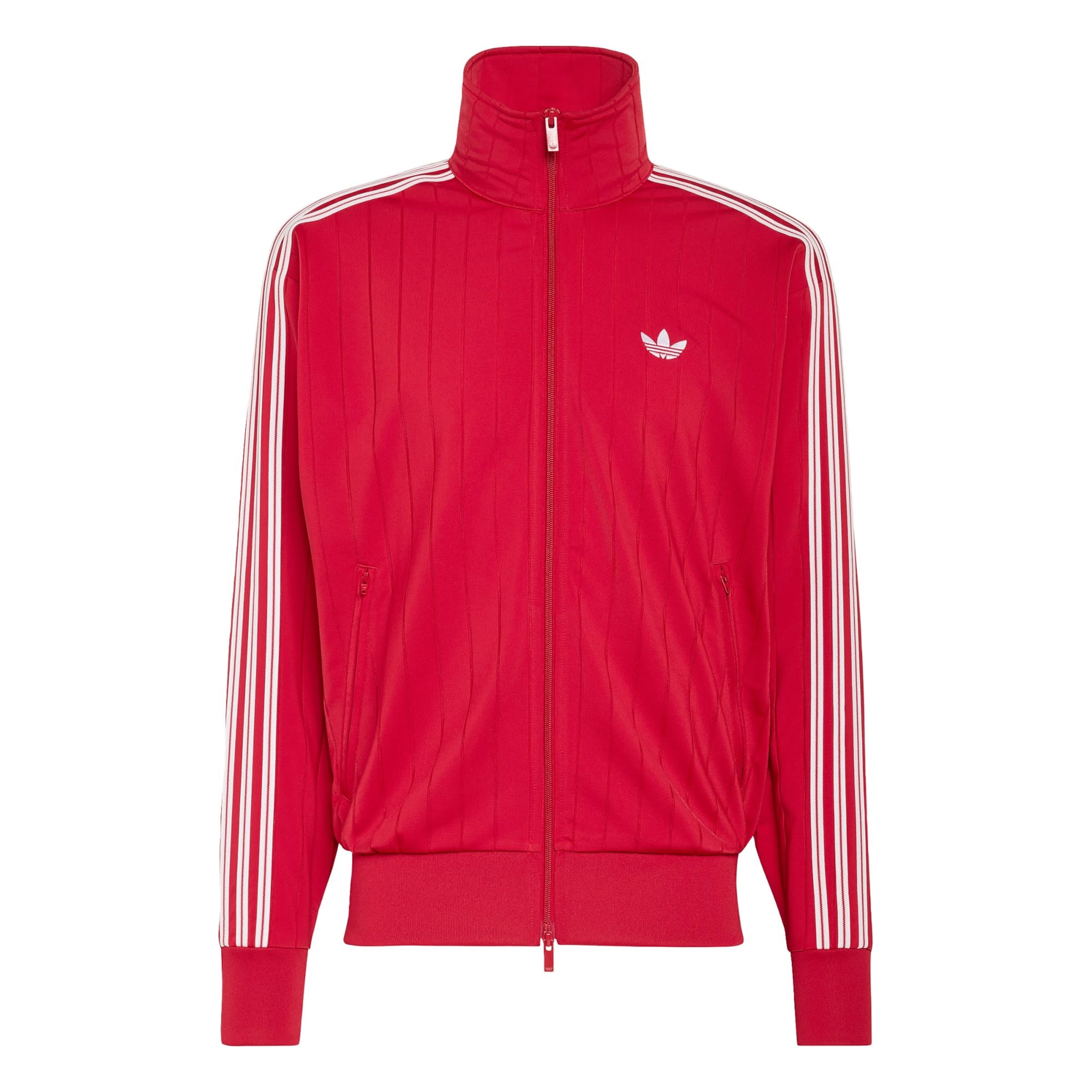 ADIDAS ORIGINALS - Chaqueta de entretiempo 'Firebird Drop Needle' en rojo