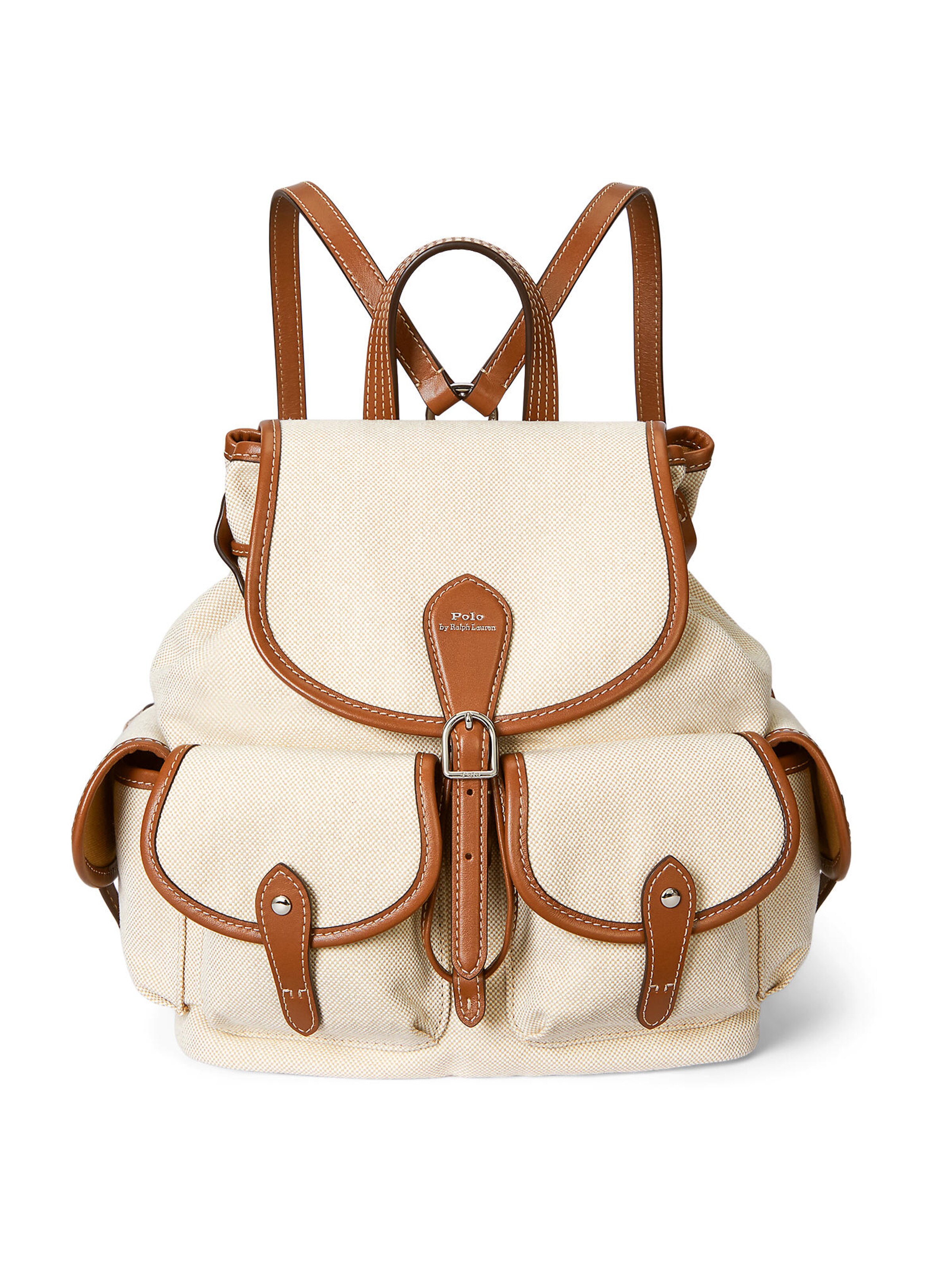 Sac à dos 'HERITAGE' Polo Ralph Lauren en Blanc Naturel ABOUT YOU