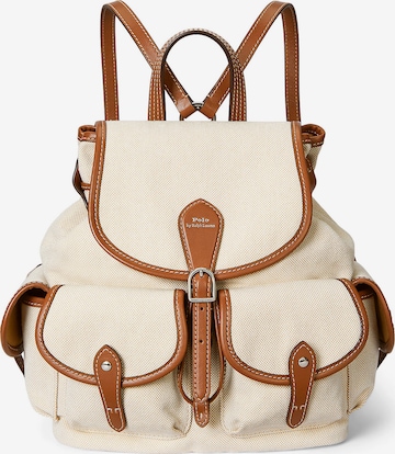 Sac à dos 'HERITAGE' Polo Ralph Lauren en blanc : devant