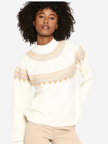LolaLiza Sweater in White: front