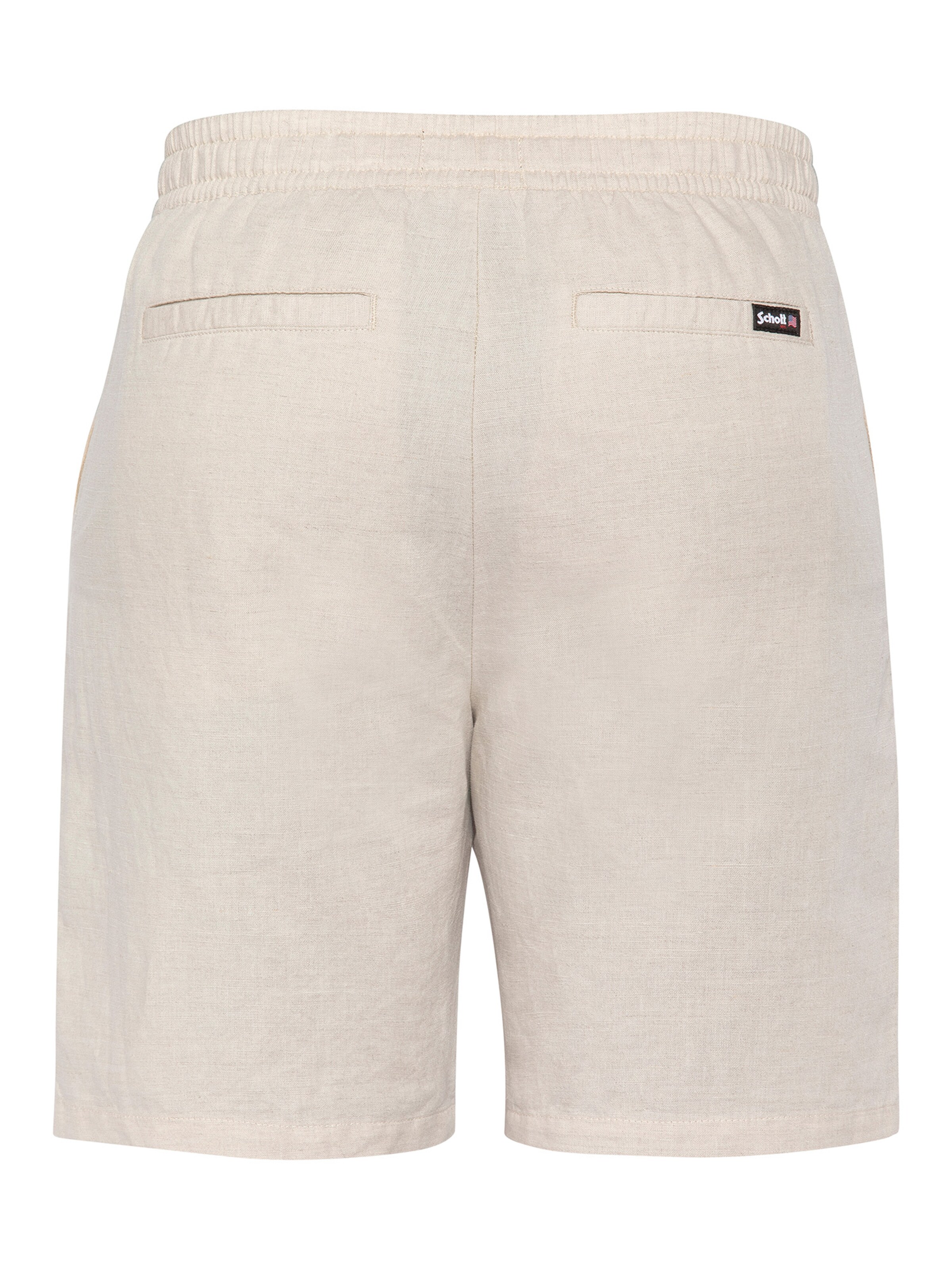Coupe slim Pantalon Schott NYC en beige
