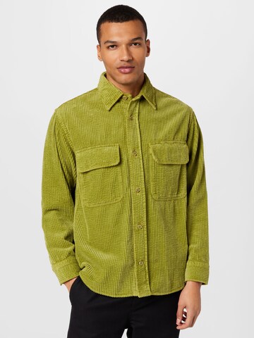 NN07 Between-Season Jacket 'Folmer' in Green: front