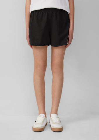 s.Oliver Loosefit Broek in Zwart: voorkant