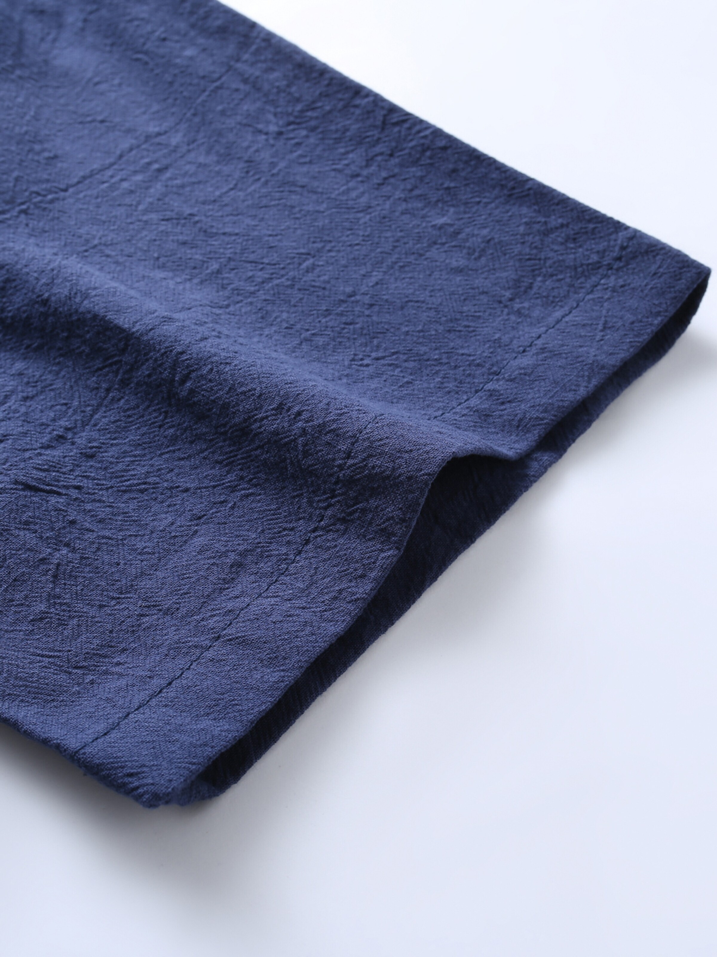 ALLTHEMEN Comfort fit Button Up Shirt 'Flut' in Blue