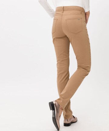 BRAX Slim fit Pants in Brown: back