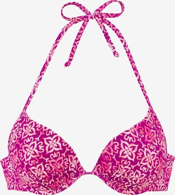 VIVANCE by LASCANA Push-up Bikinitoppi värissä vaaleanpunainen: etupuoli