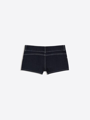 Coupe slim Jean Bershka en bleu