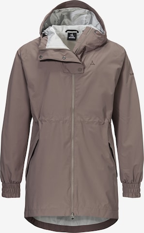 Veste outdoor 'Bohorok' Schöffel en marron : devant