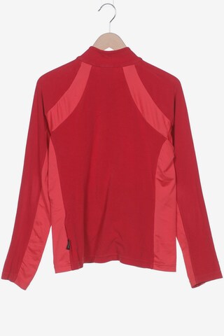 JACK WOLFSKIN Sweatshirt & Zip-Up Hoodie in L in Red