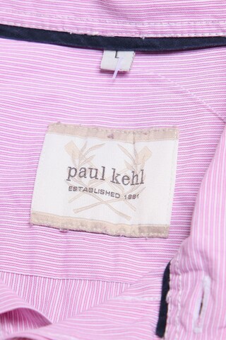 PAUL KEHL 1881 Button Up Shirt in L in Pink