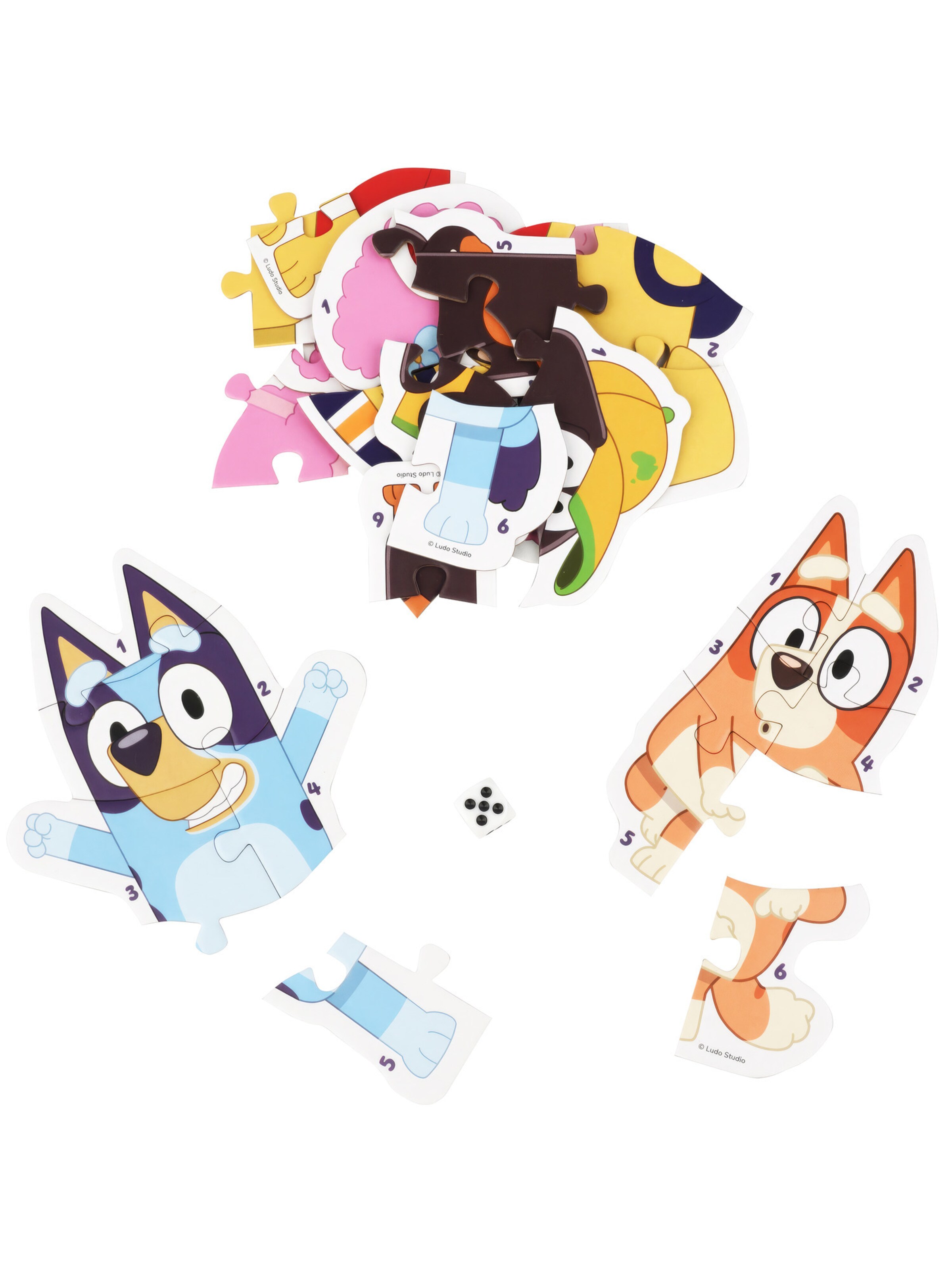 Gioco di Bluey in colori misti: superiore
